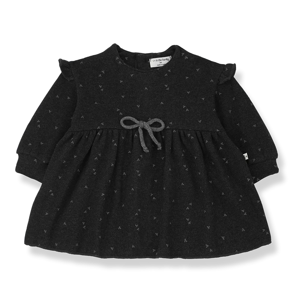 1  in the Family Inda Anthracite Dress