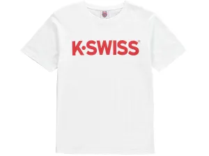 172123-119 | CLASSIC LOGO T-SHIRT | WHITE/RED