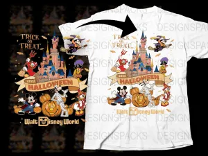 2023 Trick Or Treat Halloween Disney World Png Digital Download
