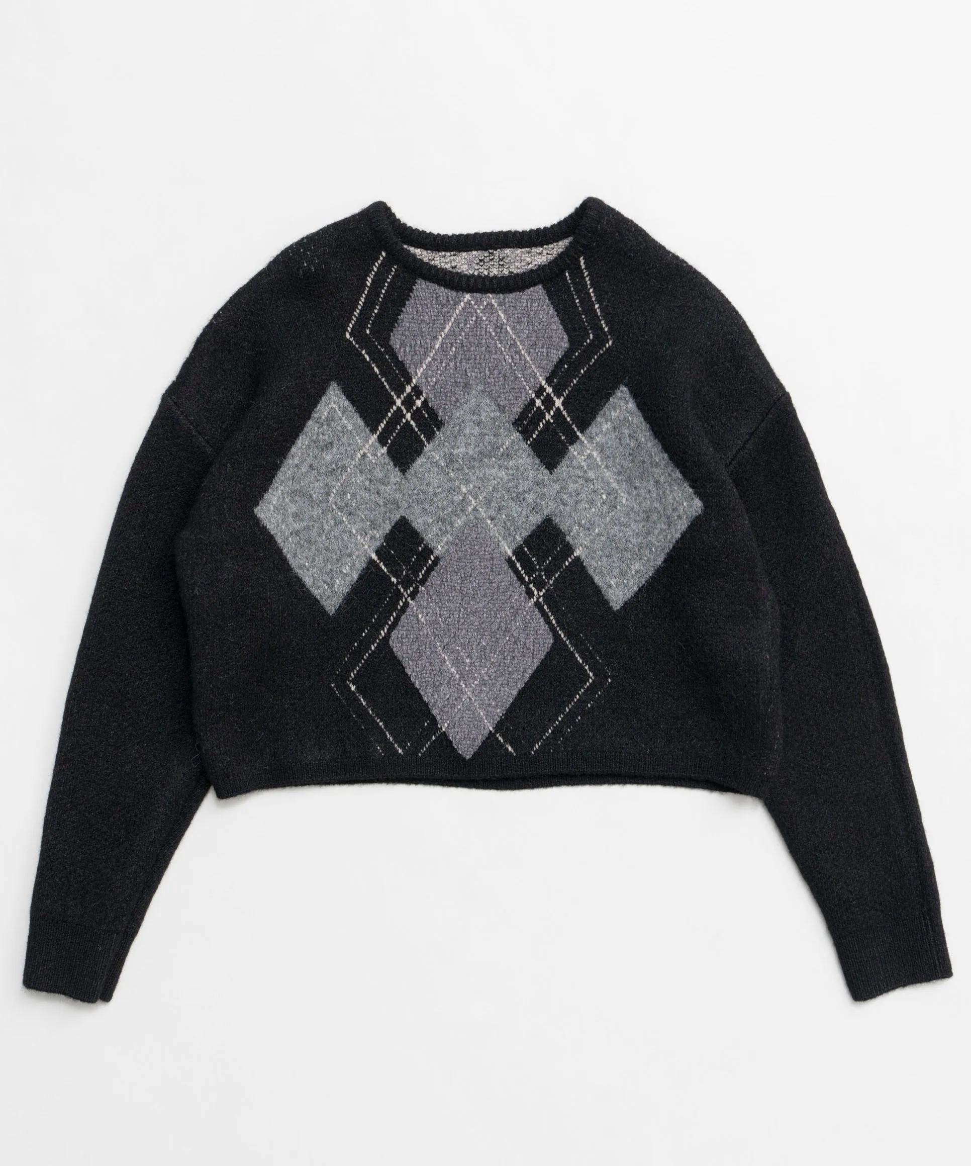 【24WINTER PRE-ORDER】Argyle Knit Tops