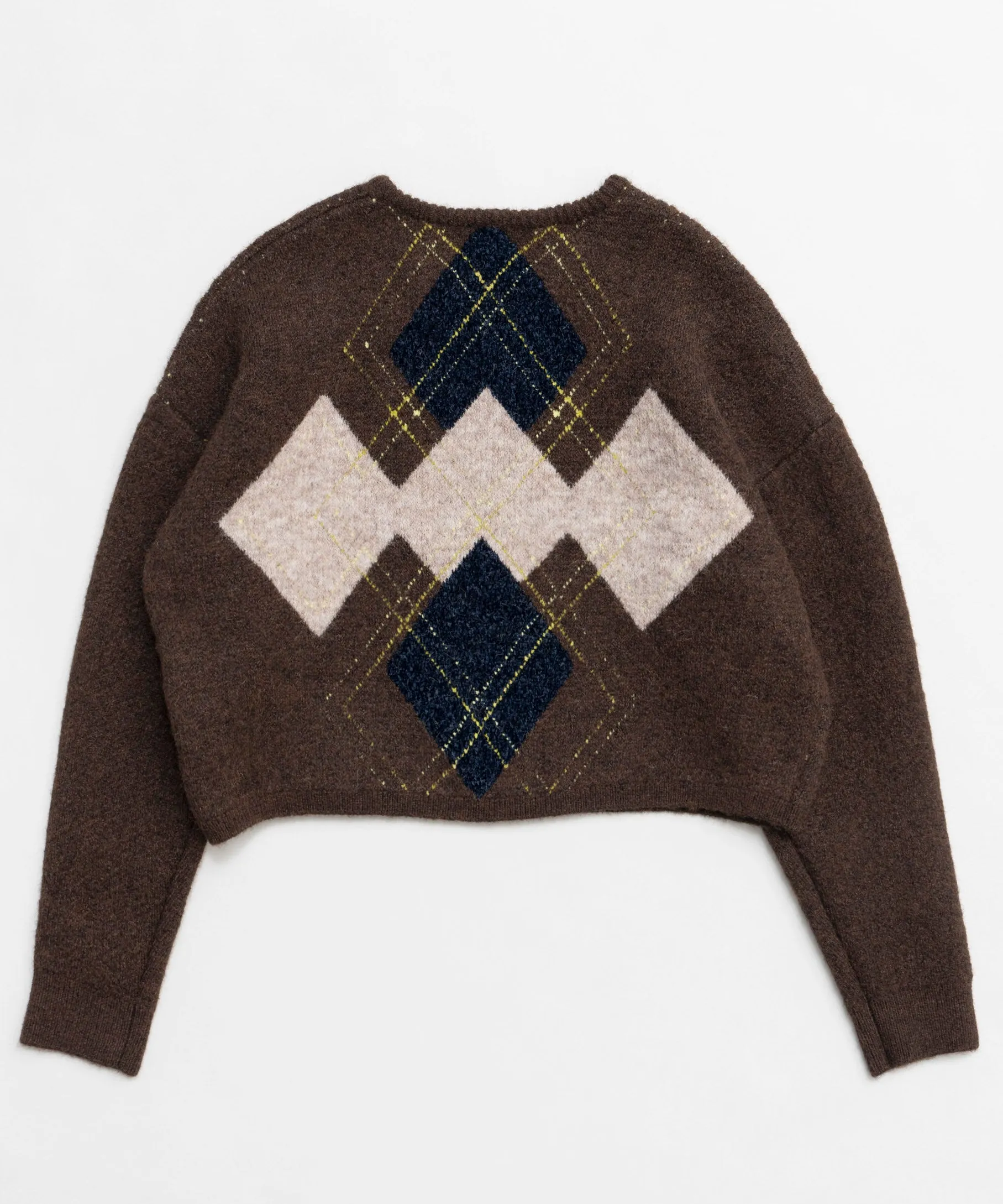 【24WINTER PRE-ORDER】Argyle Knit Tops