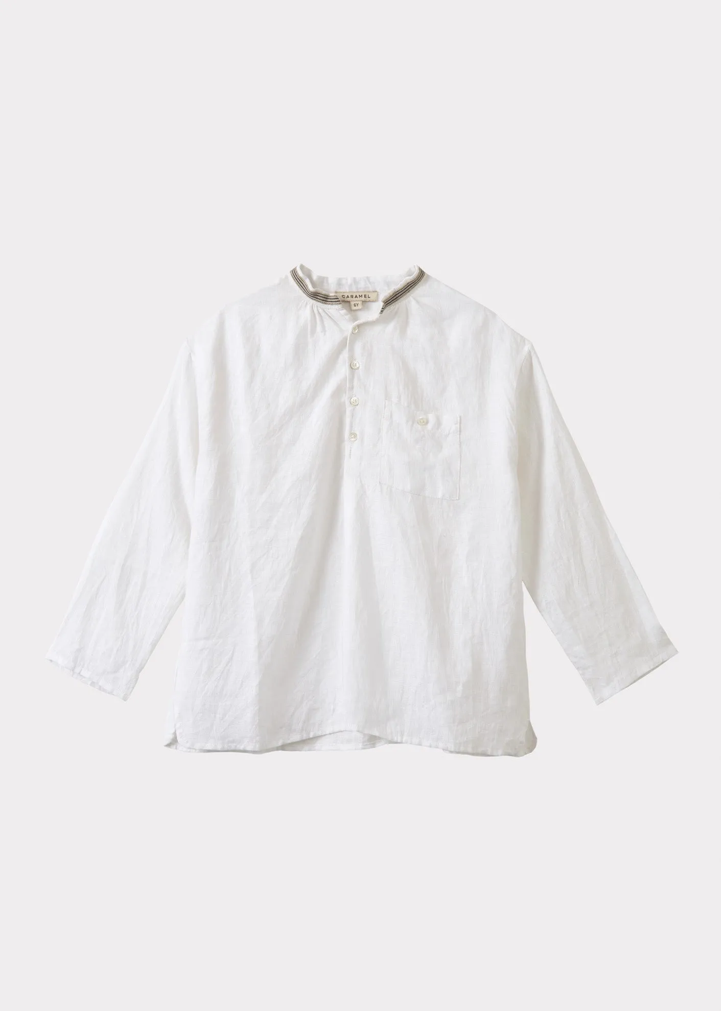 ADONIS SHIRT TEEN- BLUE/WHITE STRIPE