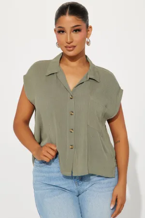 Aleta Shirt - Olive