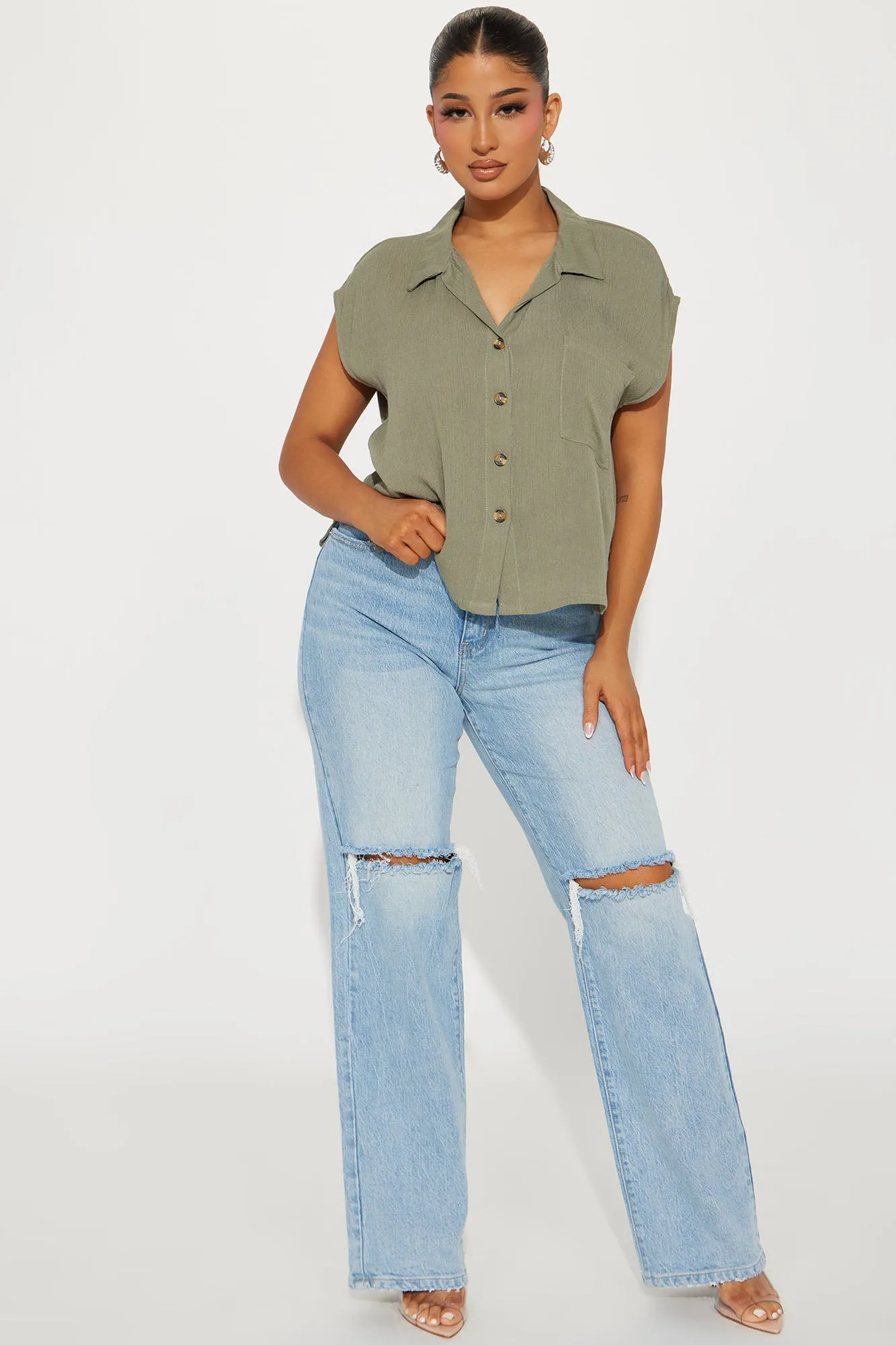 Aleta Shirt - Olive