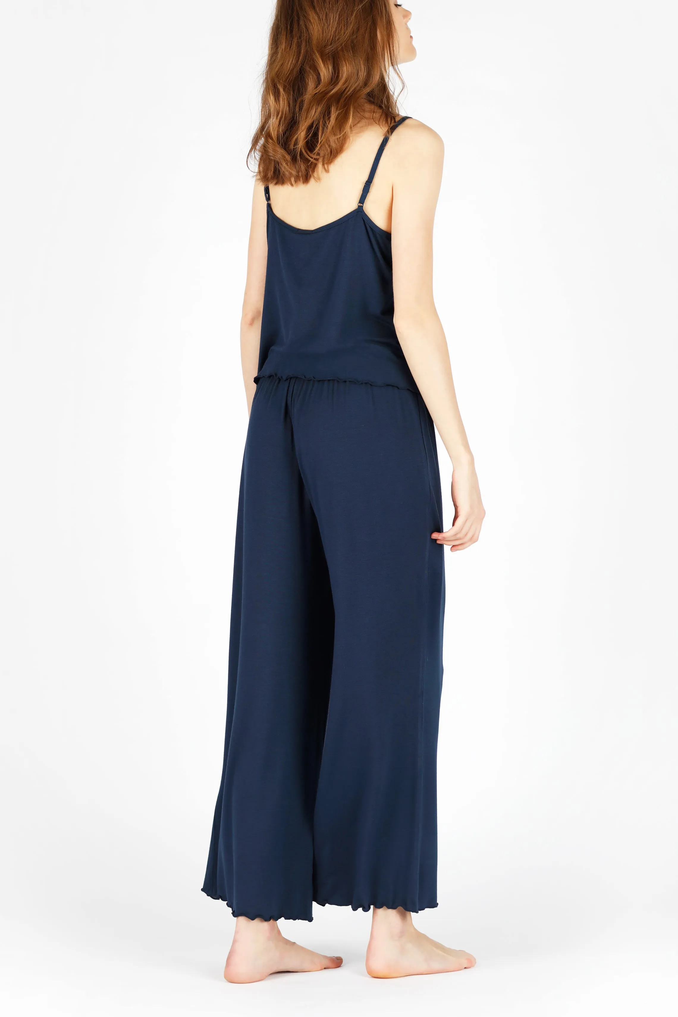 All-Day-Chic PJ Top - Navy Blue