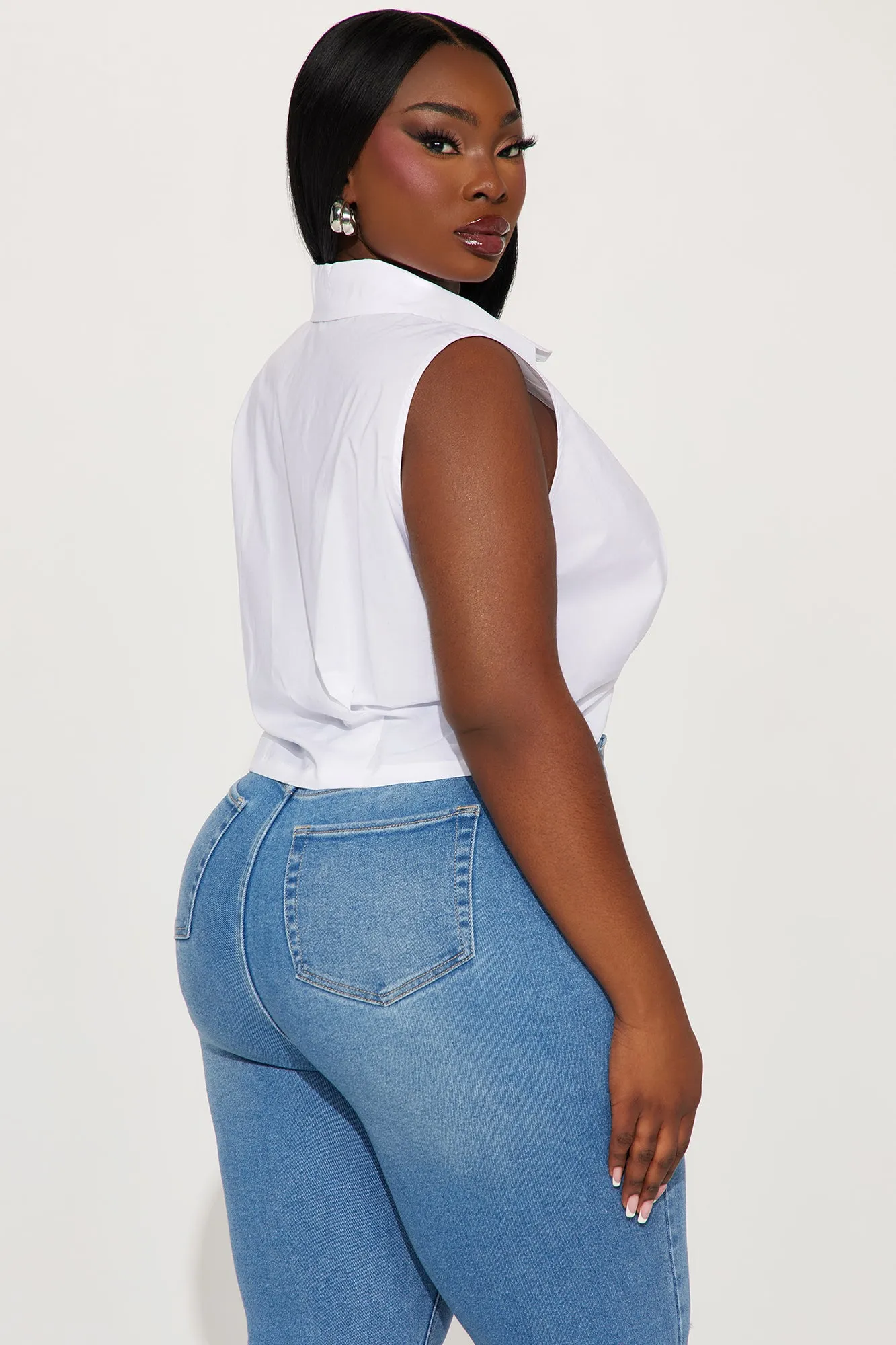 Always Out And About Poplin Shirt - White
