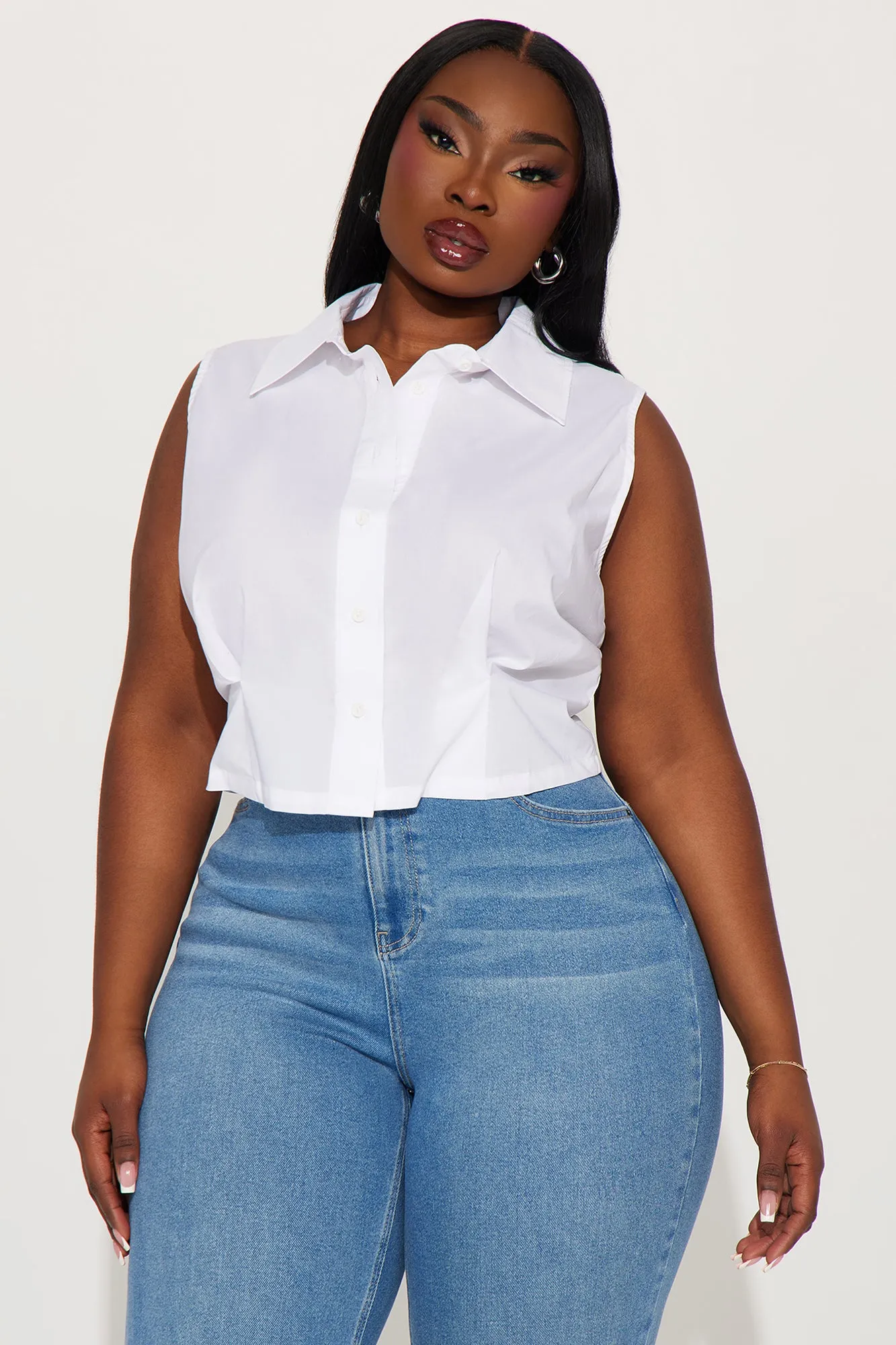 Always Out And About Poplin Shirt - White