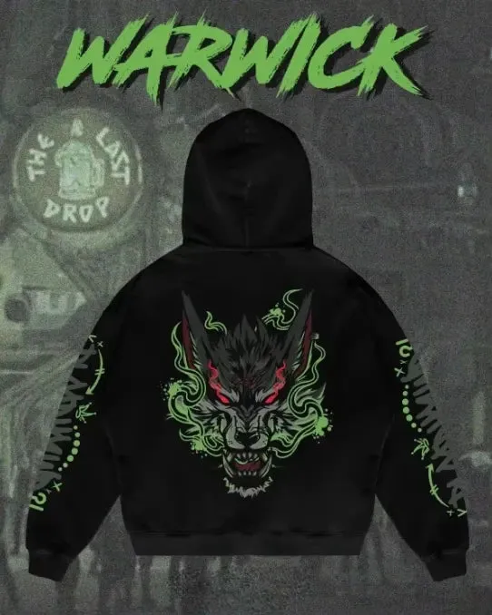 Arcane League Jinx Graphic Hoodies