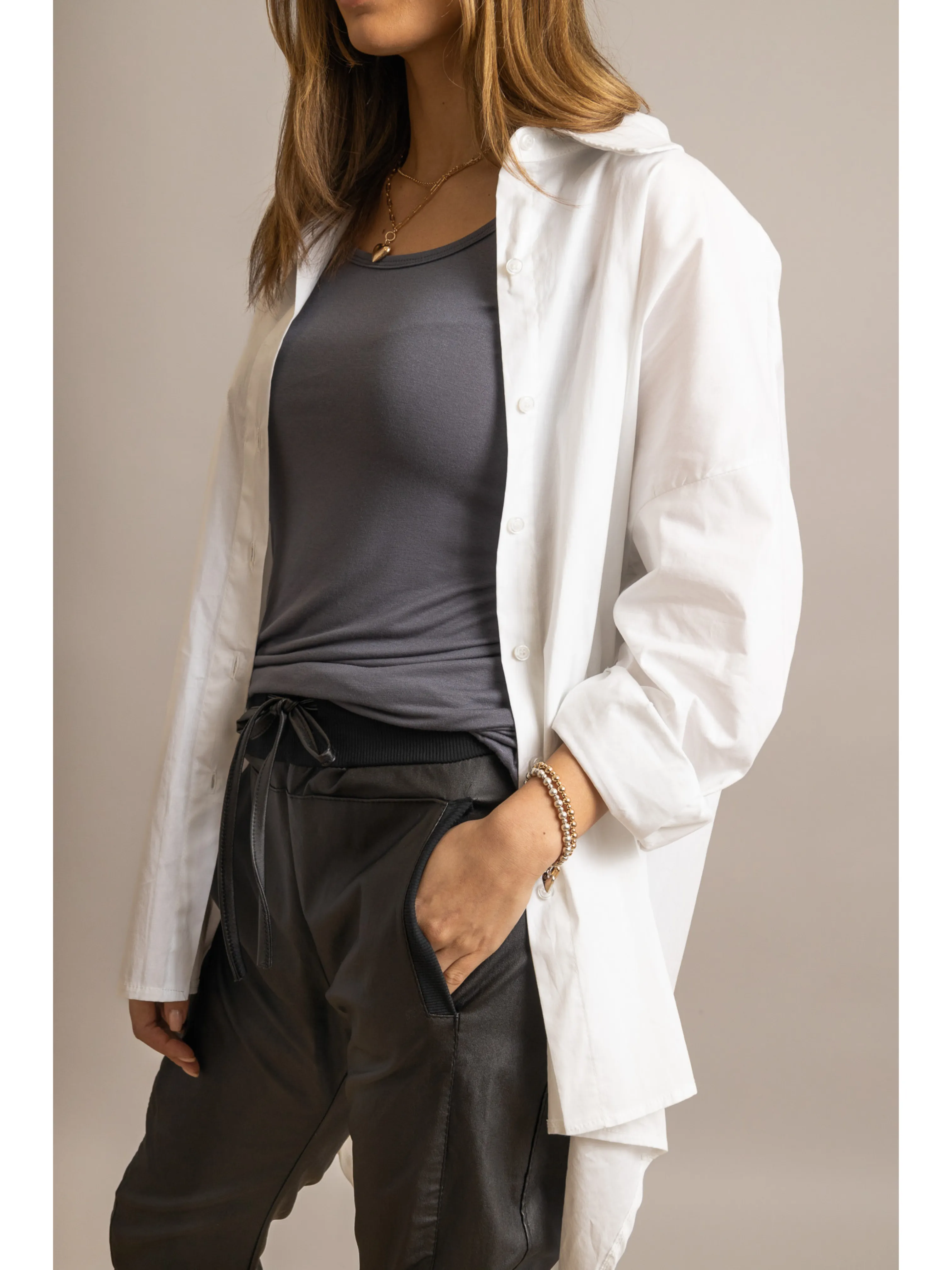 Basic Long Line Vest