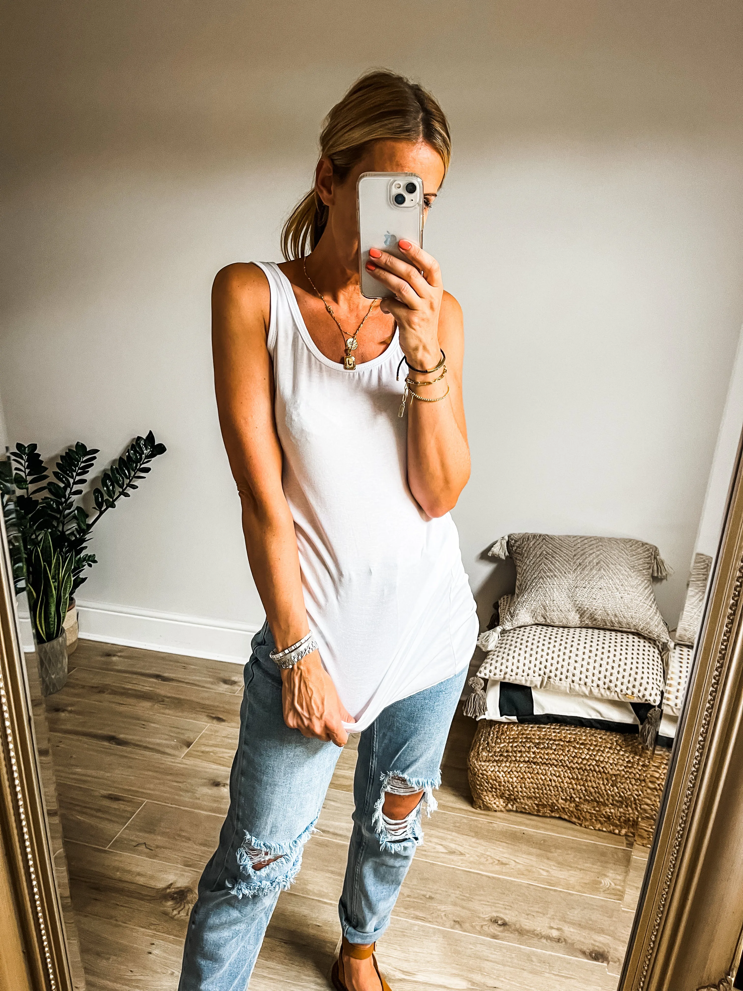Basic Long Line Vest