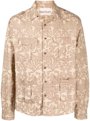 BAZISZT Shirts Beige