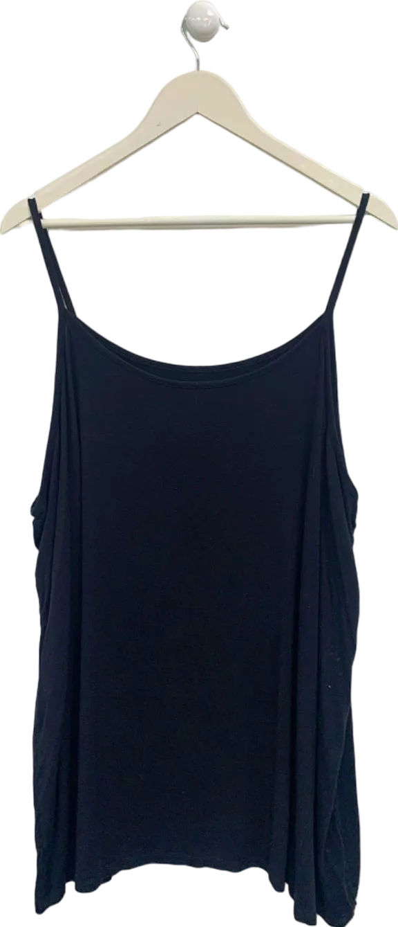 Black Camisole Top UK XXL