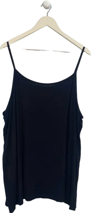Black Camisole Top UK XXL