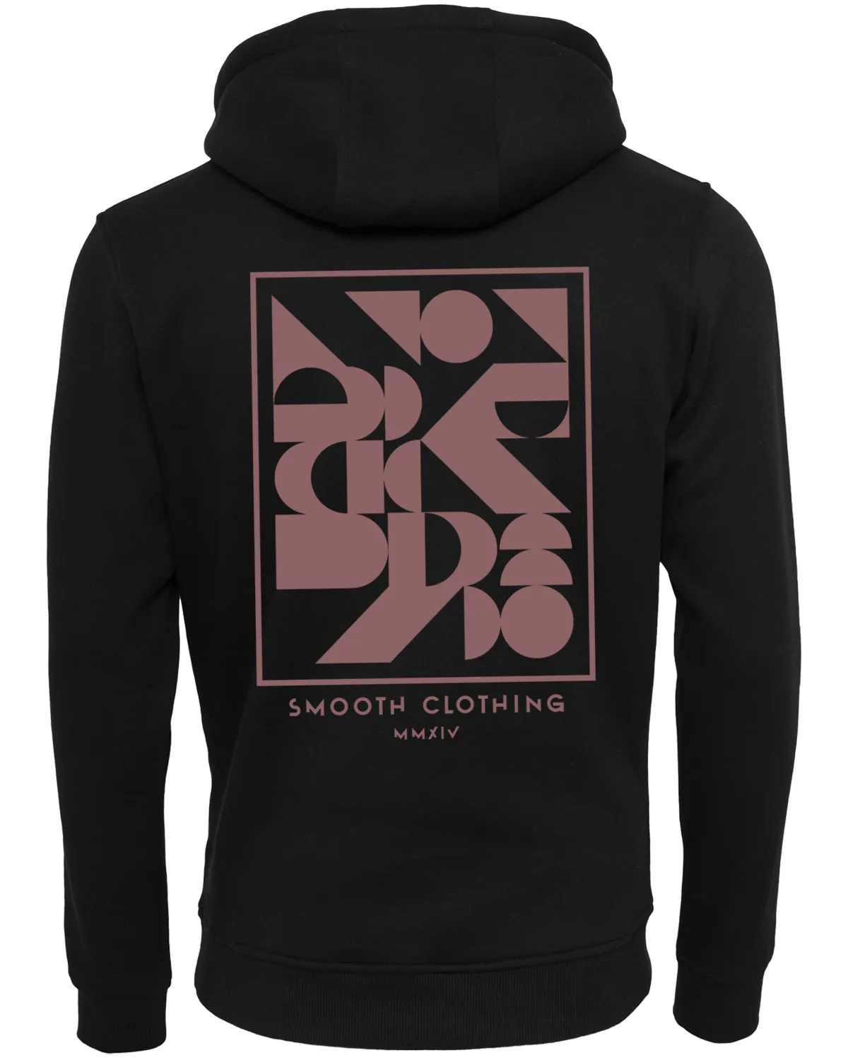 Black Hoodie / Art Terra Front Back Men