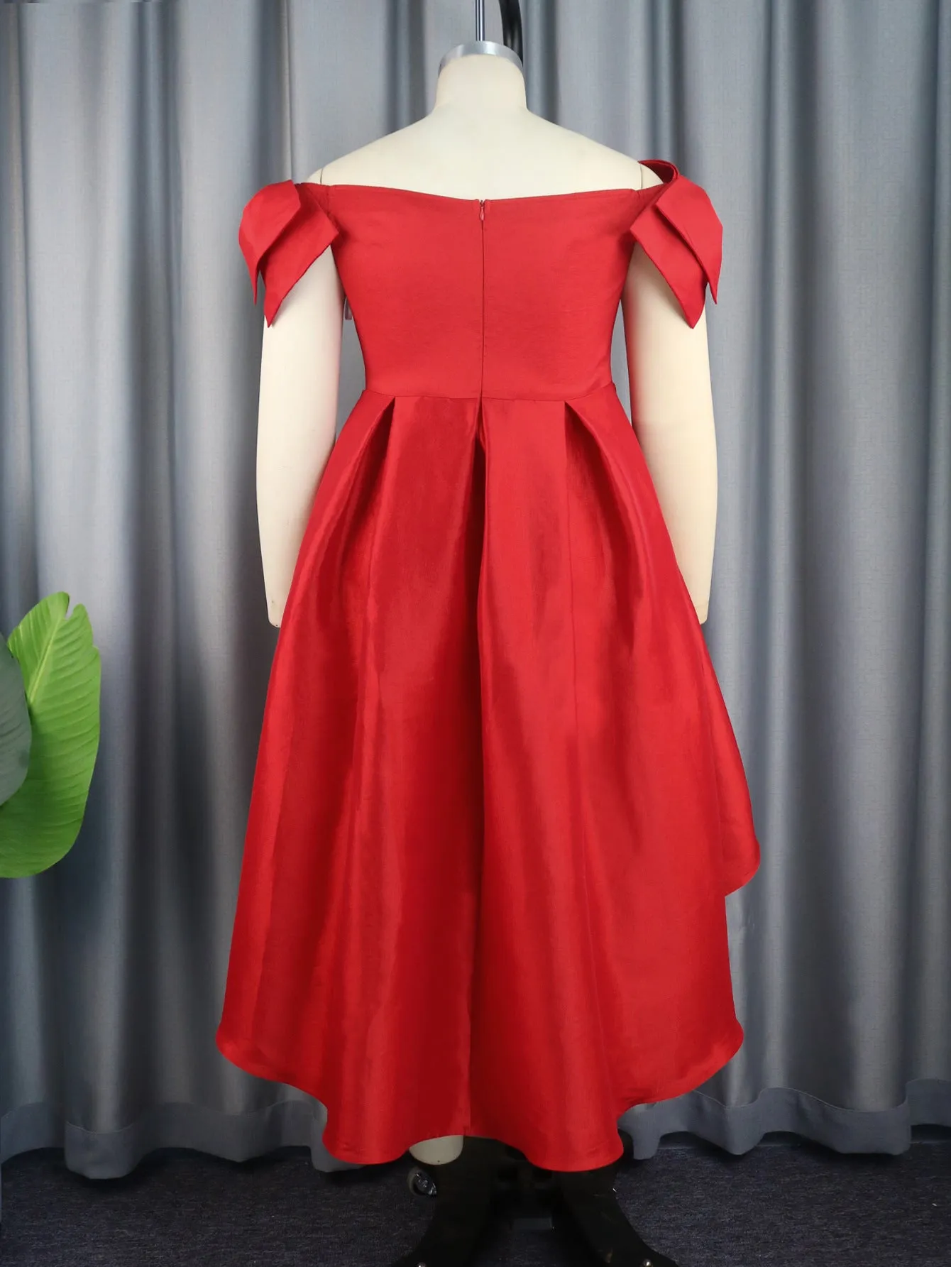 Bow Tied Waist A-Line Commuter Dress