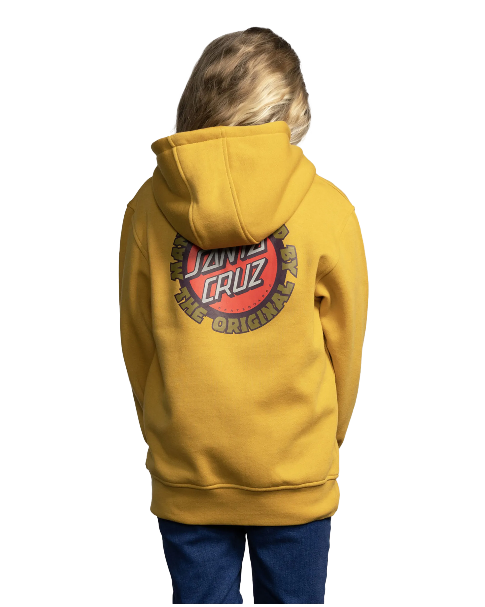 Boys Speed MFG Dot Hoodie in Old Gold