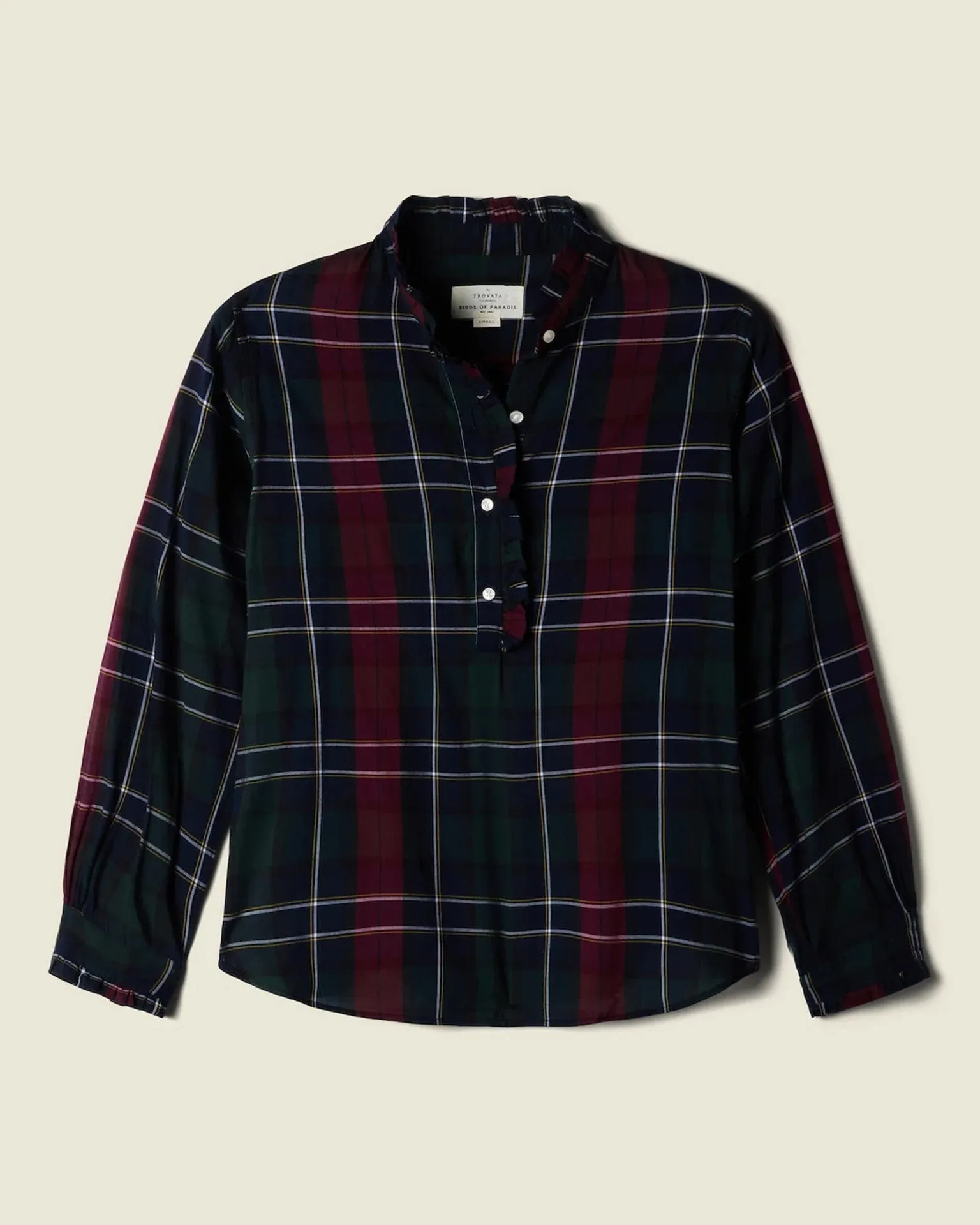 Breezy Blouse in Chalet Plaid