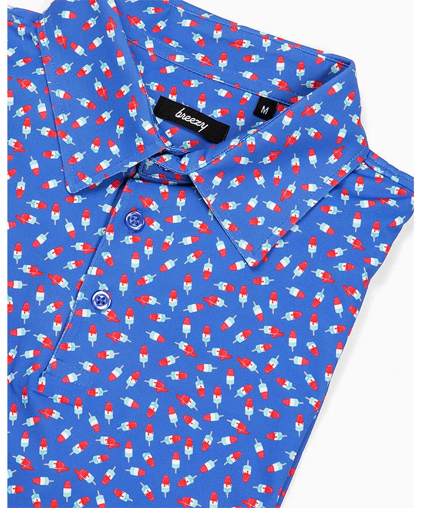 Breezy Performance Polo - Popsicle Season