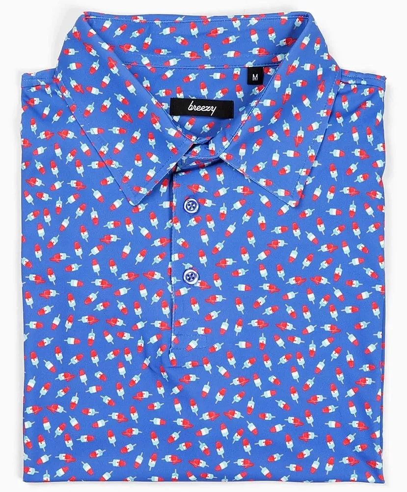 Breezy Performance Polo - Popsicle Season