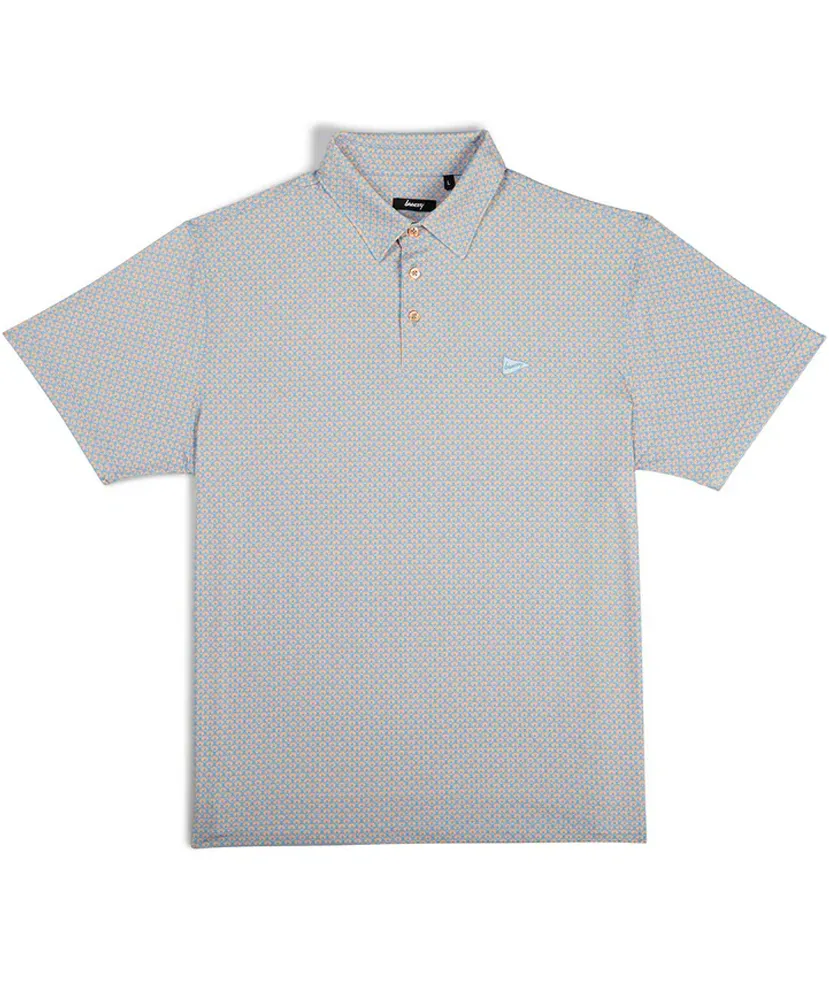 Breezy Performance Polo - Rocket Ships