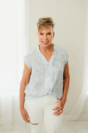 Breezy Tropical Top