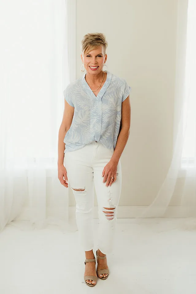 Breezy Tropical Top