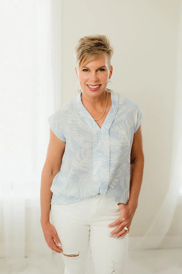 Breezy Tropical Top
