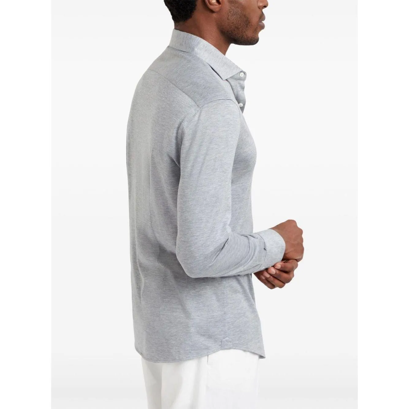 Brunello Cucinelli Shirts Light Grey