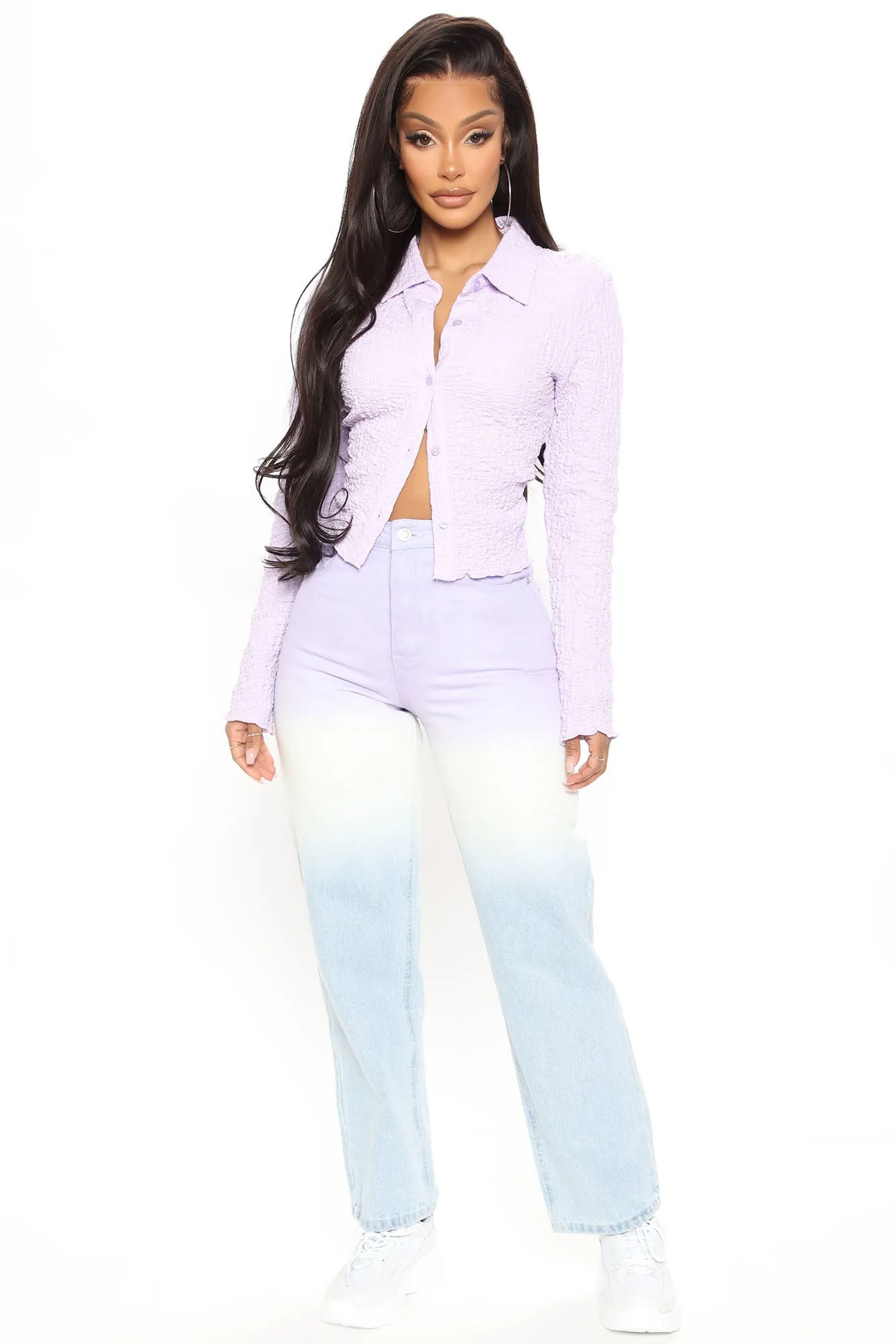 Clear Your Weekend Plans Top - Lavender