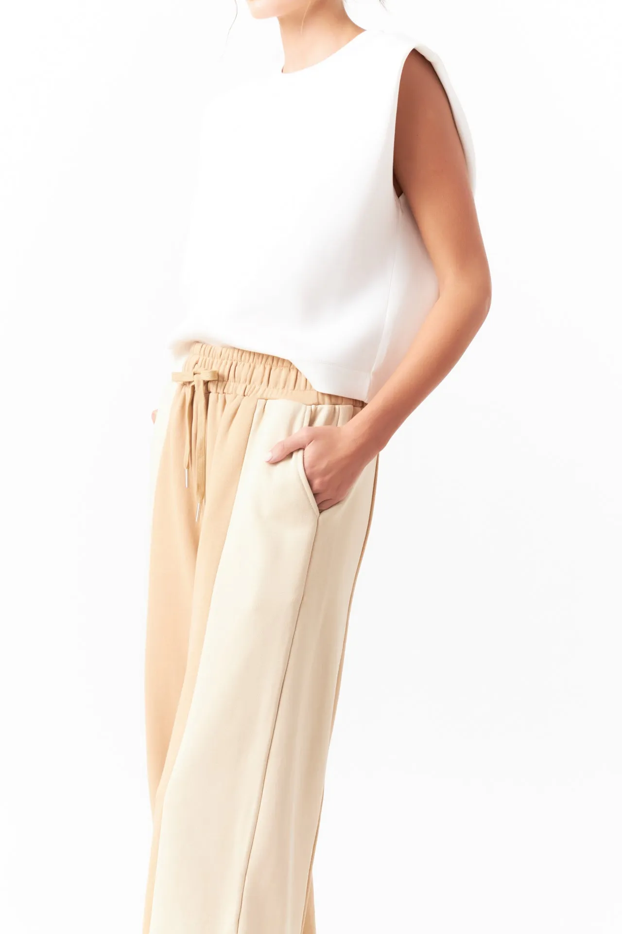 Colorblock Loungewear Pants