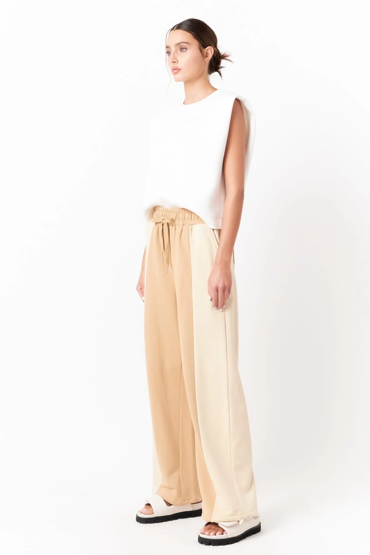 Colorblock Loungewear Pants