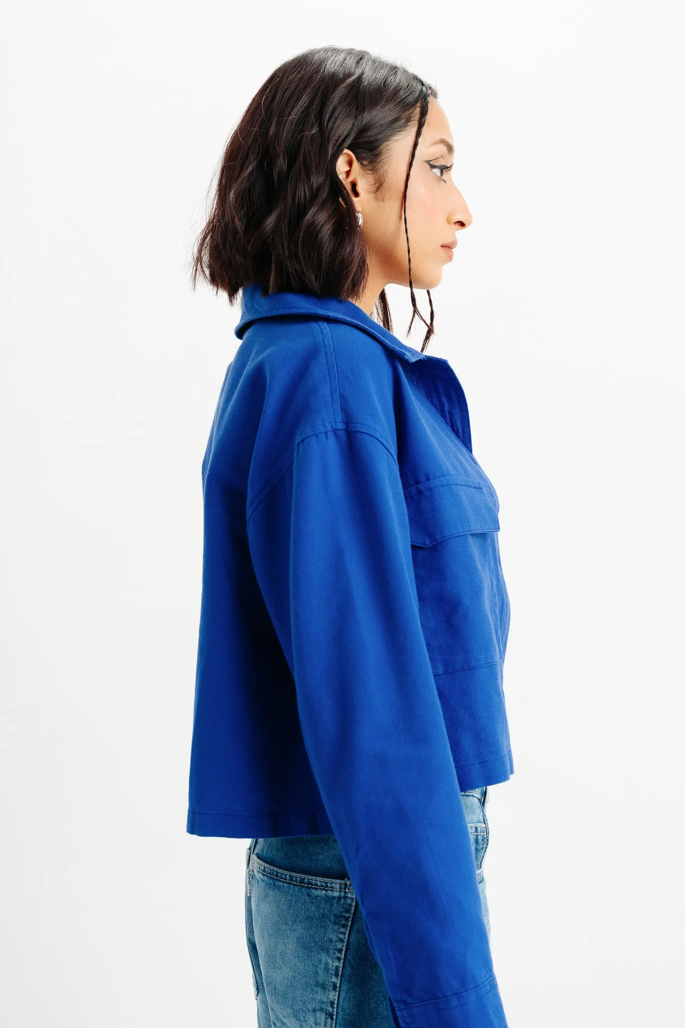 Dark Blue Shirt