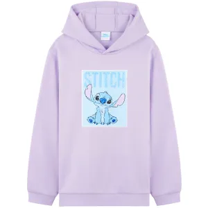 Disney Stitch Hoodie for Girls Teenagers, Reversible Sequin Design Cosy Hooded Sweatshirt - Stitch Gifts for Her