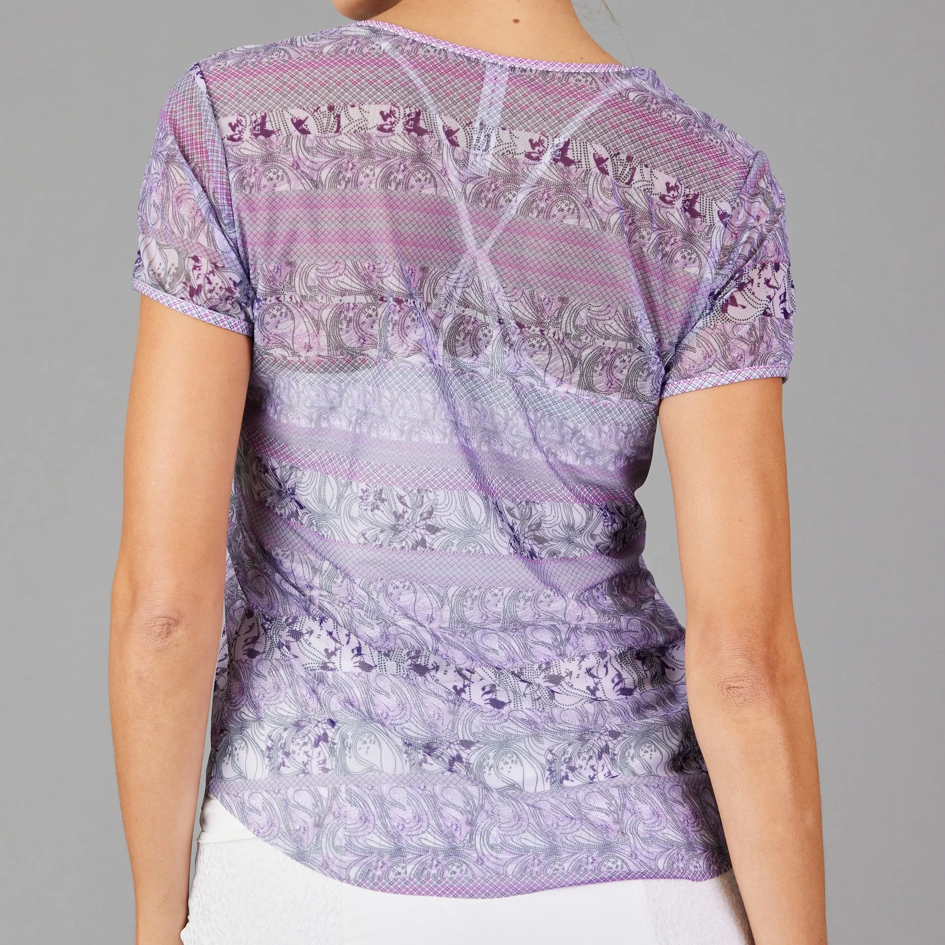 Djali Mesh Layering Tee (print)