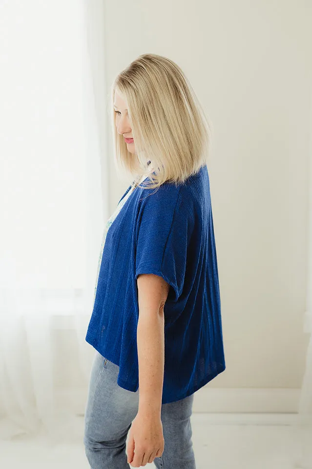 Dolman Open Knit Cardi