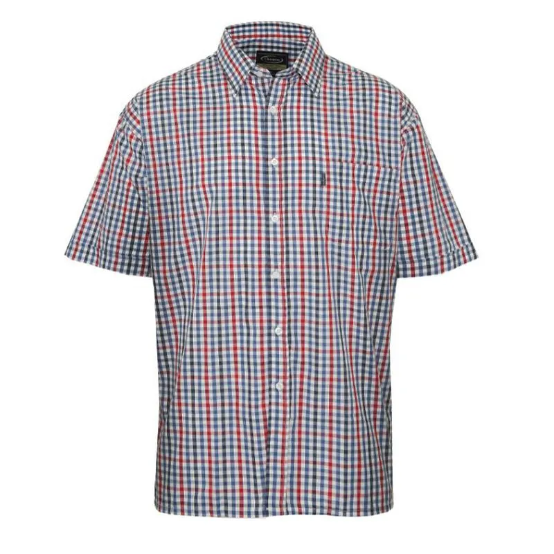 Doncaster Short Sleeve Shirt in Blue