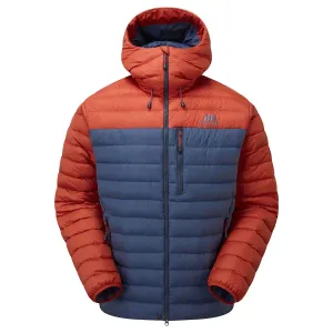Earthrise Hooded Jacket - Red/Dusk