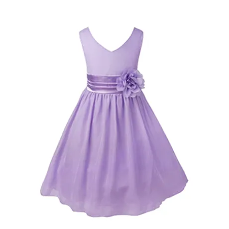 Elegant Floral Waist Band Dress
