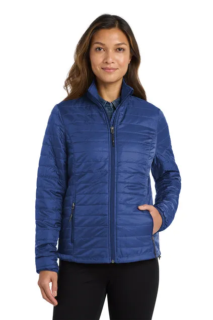 EMBROIDERED - L850 - Port Authority® Ladies Packable Puffy Jacket
