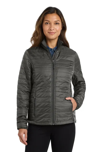 EMBROIDERED - L850 - Port Authority® Ladies Packable Puffy Jacket