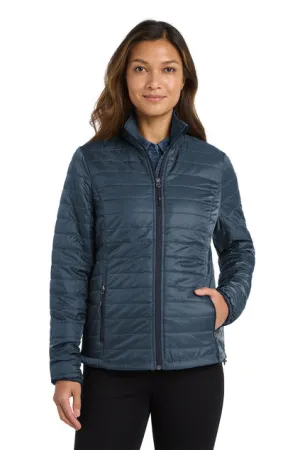 EMBROIDERED - L850 - Port Authority® Ladies Packable Puffy Jacket