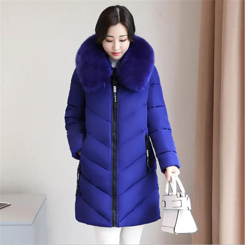 Female Thick Warm Cotton Coat