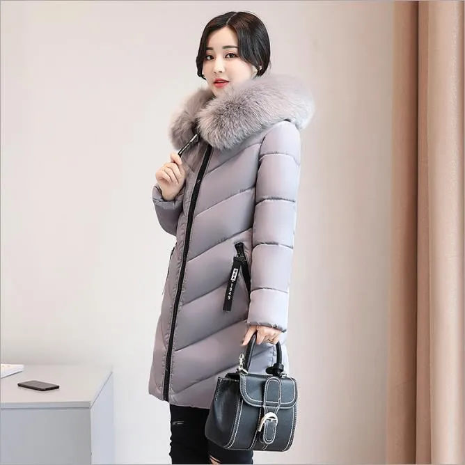 Female Thick Warm Cotton Coat