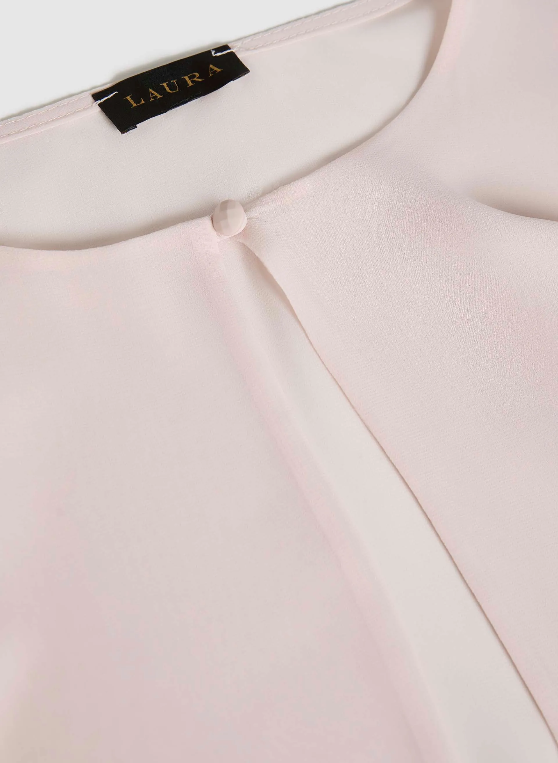 Flared Sleeve Chiffon Bolero