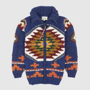Frantic Hand Knitwear Full-Zip Cardigan