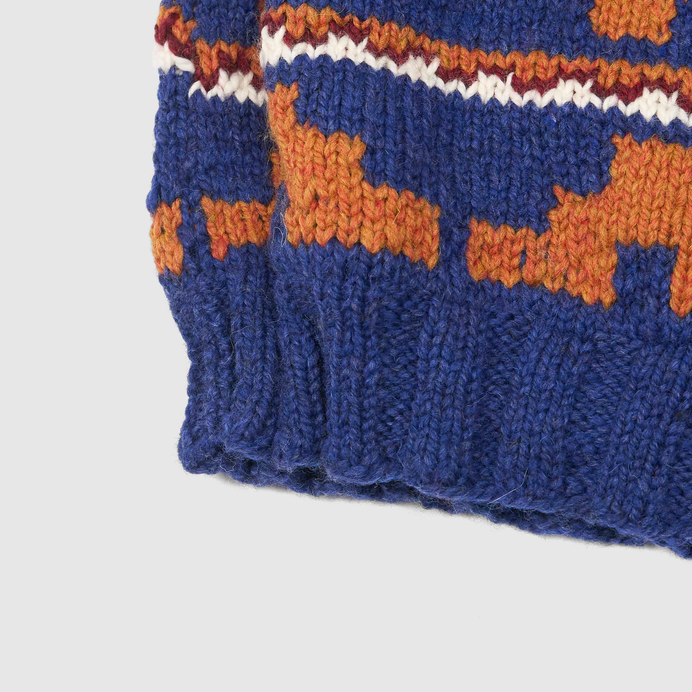 Frantic Hand Knitwear Full-Zip Cardigan