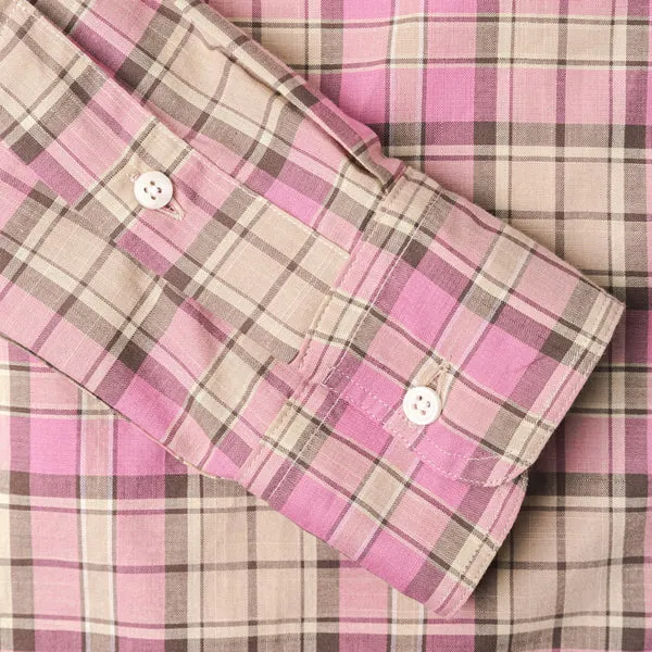 Gitman Bros Vintage Pink Archive Madras