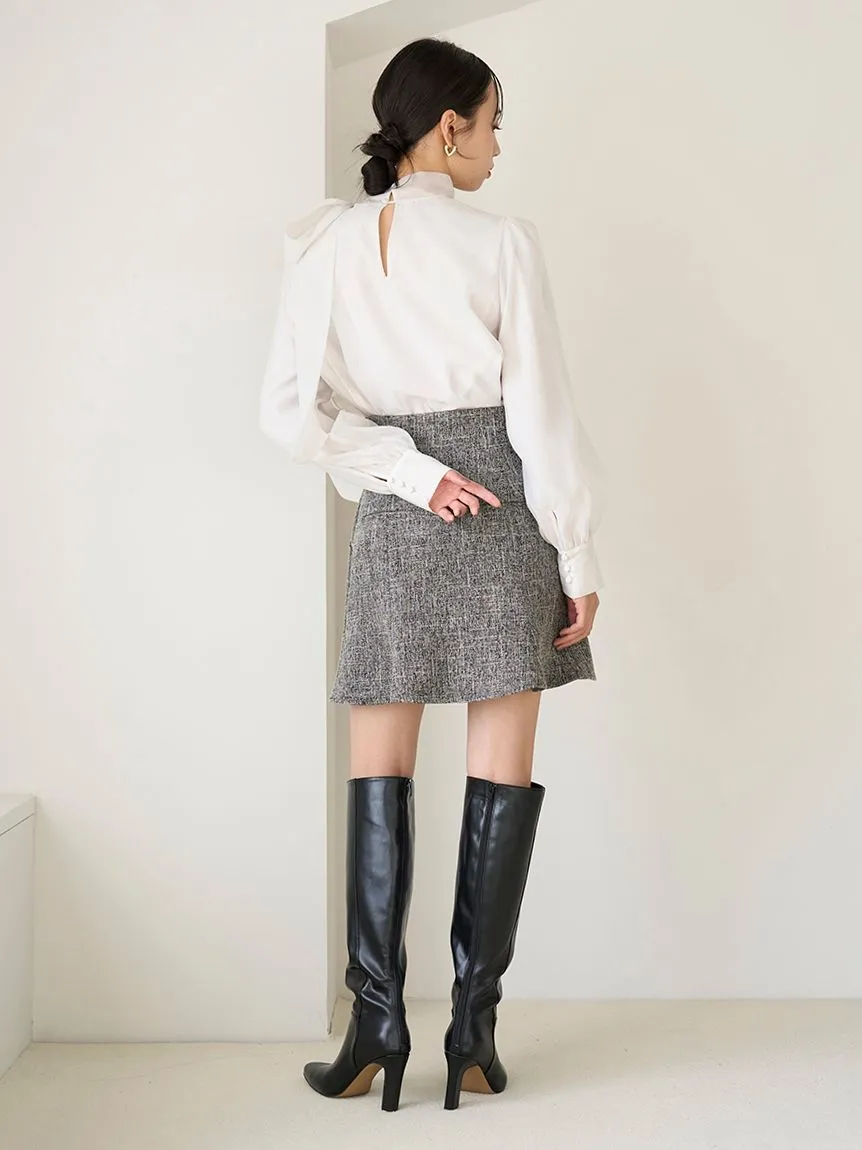 Hem Flared Ska Shorts