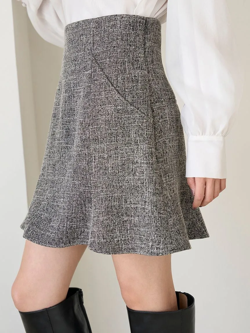 Hem Flared Ska Shorts