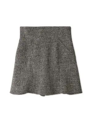 Hem Flared Ska Shorts